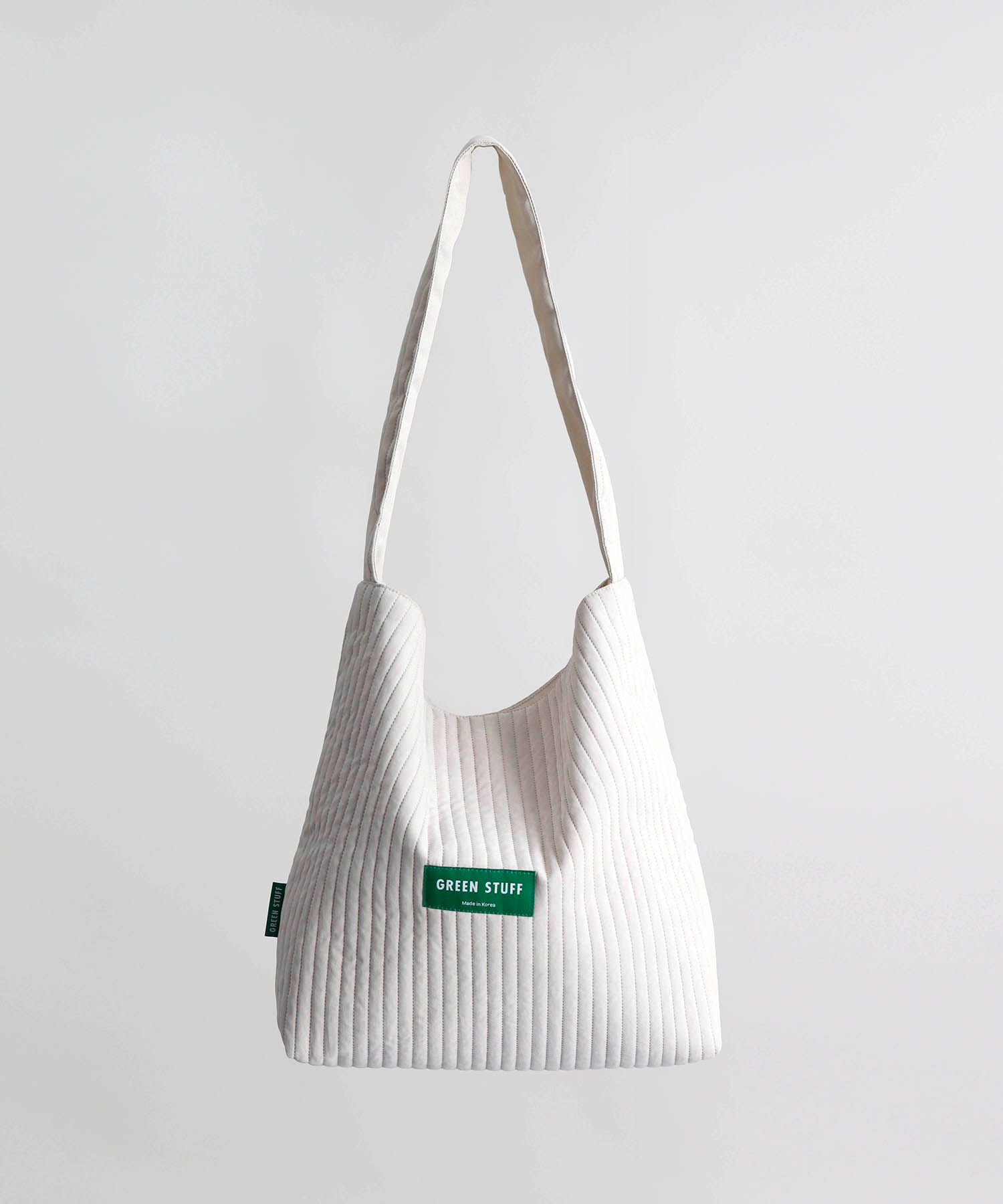 ショルダーバッグ・ポシェット GREEN STUFF Simple shopping bag 62 soft quilted soy beige MUSINSA | GREEN STUFF seem full bag 62 - soft quilting soy beige