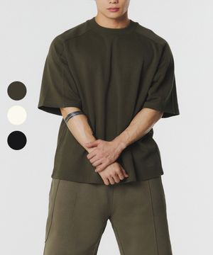 짐 특양면 맥스 오버핏 숏 슬리브 (3color)