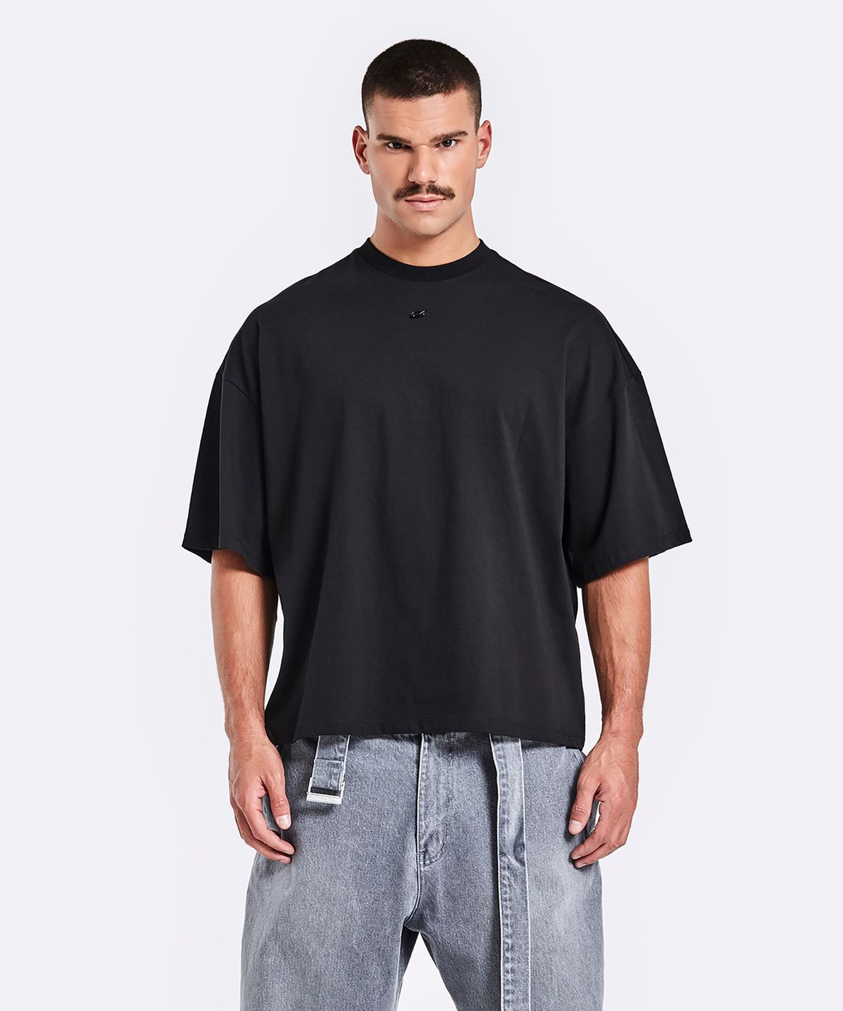51퍼센트(51PERCENT) Oversized T-shirt - Black