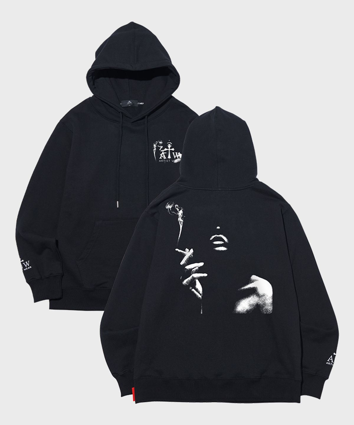 아티스트웨어(ARTISTWEAR) [ATW] 스모크 후드티