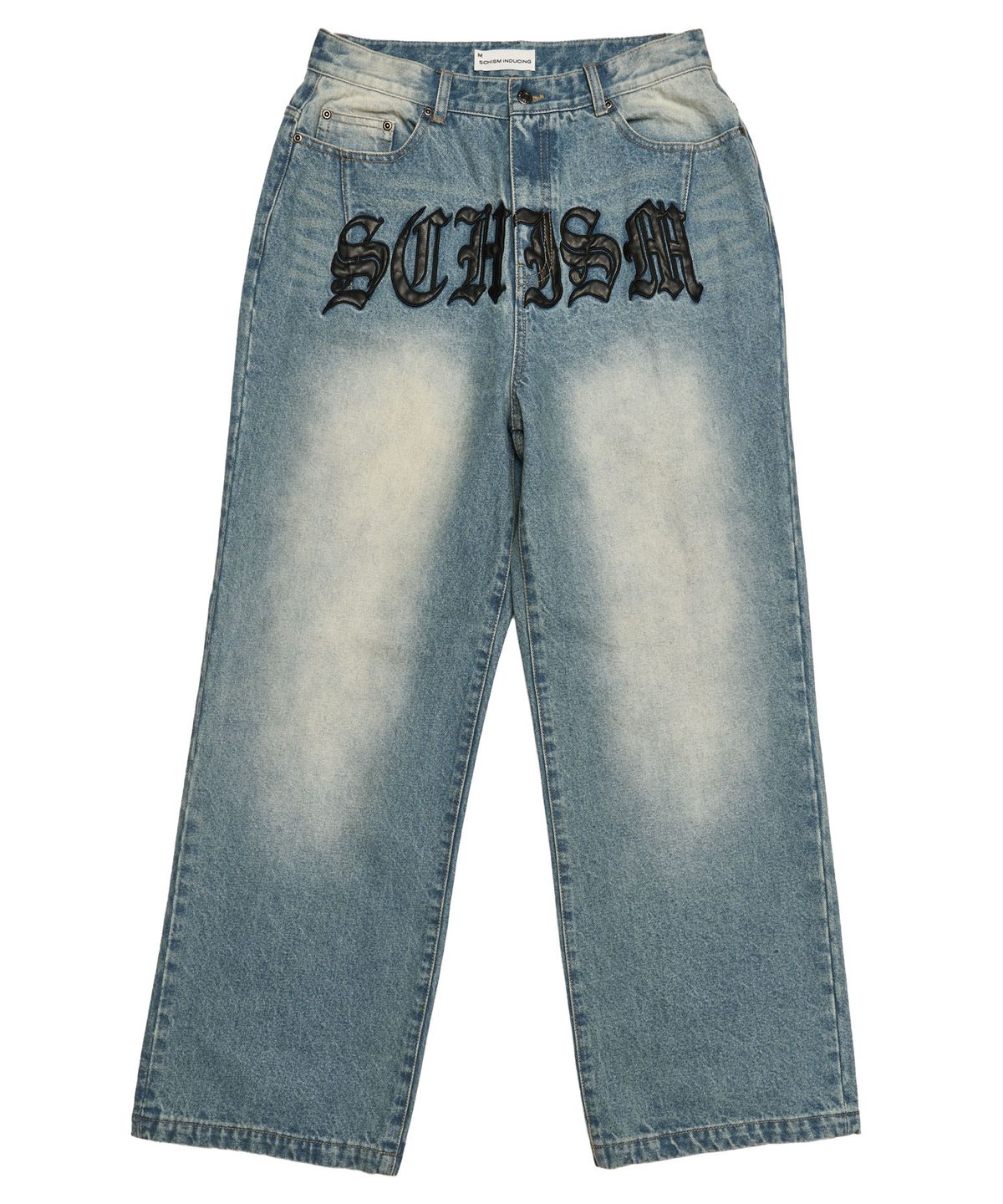 스키즘 인듀싱(SCHISM INDUCING) SCHISM PATCH JEANS BLUE