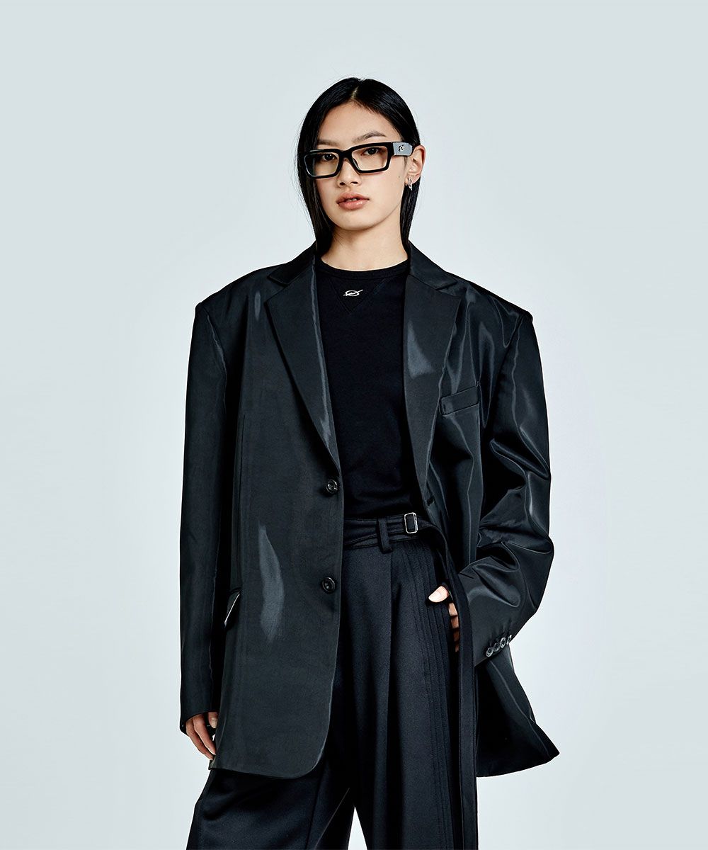 MUSINSA公式 | 51PERCENT FOR WOMAN Blazer type No.51 - Black (woman)