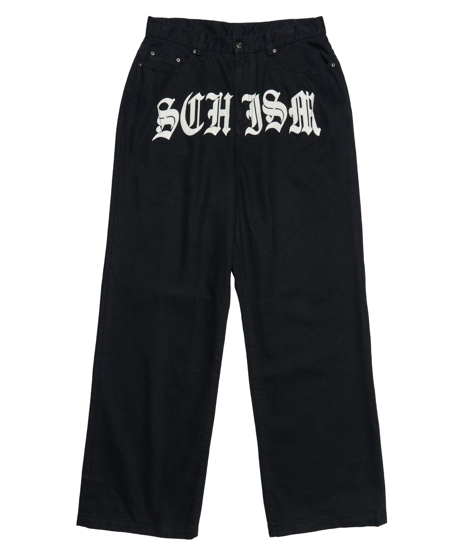 SCHISM INDUCING ■ SCHISM PATCH JEANS デニム MUSINSA公式 | SCHISM INDUCING SCHISM PATCH JEANS BLUE