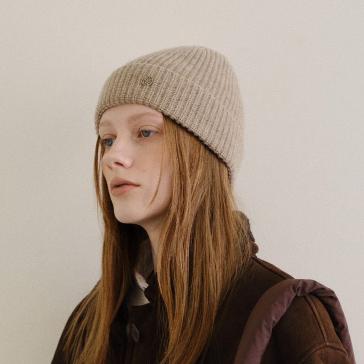 로서울(ROH SEOUL) Classic knit beanie Beige