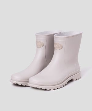 (WOMEN) 숏 레인부츠  베이지 (HH49K2T43A)