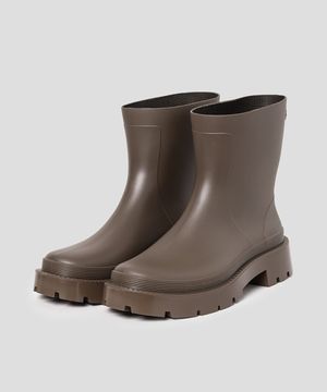 (WOMEN) 청키 숏 레인부츠  그린 (HH49K2T46M)