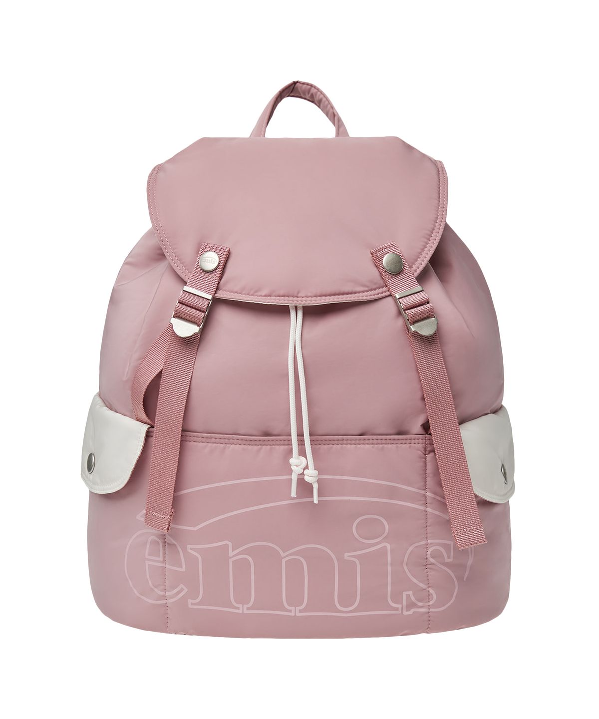 이미스(EMIS) OUT LINE LOGO BACKPACK-PINK