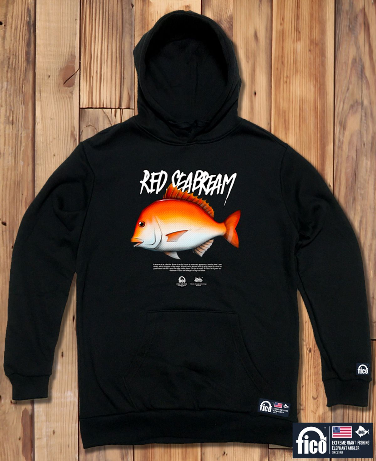 돌돌(DOLDOL) FICO-HOODY-161  익스트림 낚시 브랜드  피코 참돔 물고기 낚시 후드티 후디