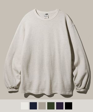 MTOR 헤비 투플라이 볼륨 긴팔티셔츠 오트밀 SJLT1508