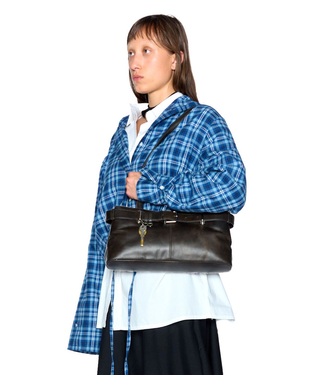 SHOULDER BROCLE [STAIN BROWN]
