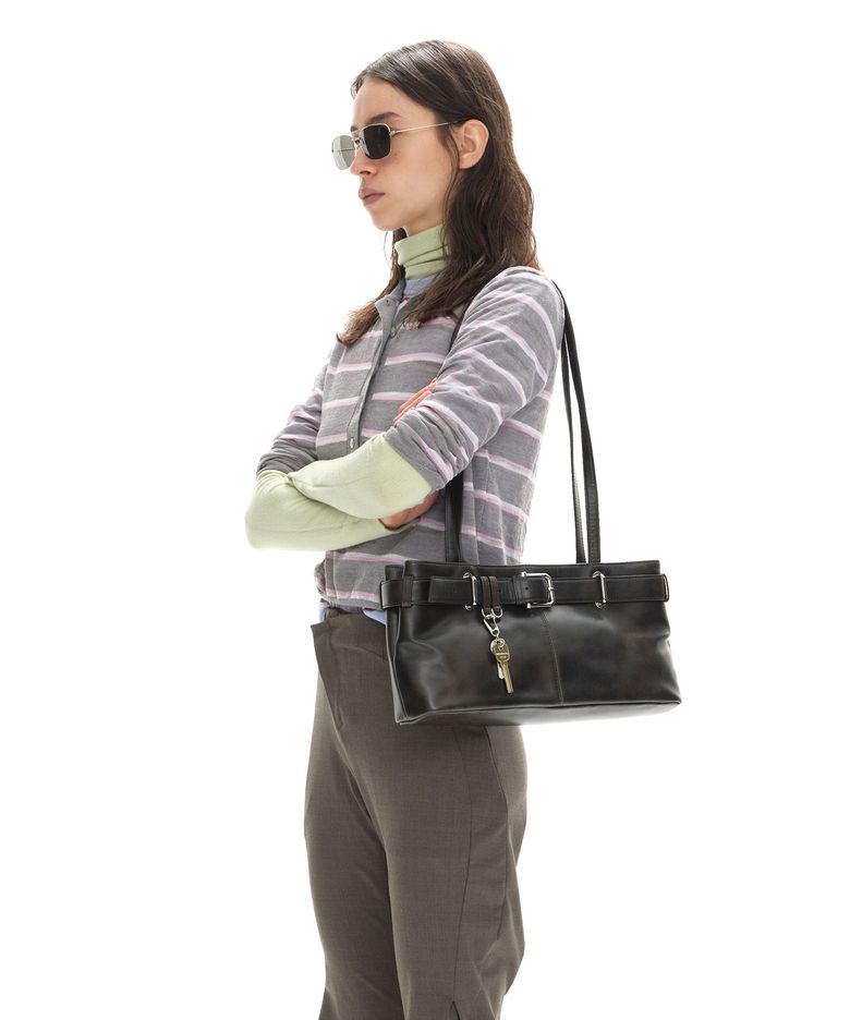 SHOULDER BROCLE [STAIN BROWN]
