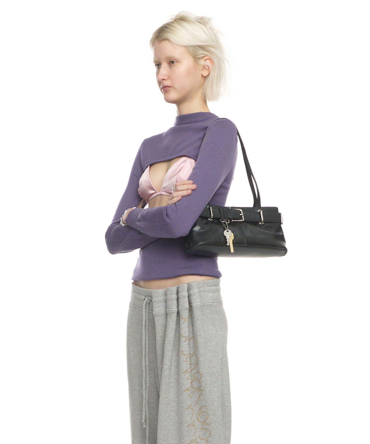 定価4万 OSOI BELTED BROCLE MICRO ブラウン OSOI