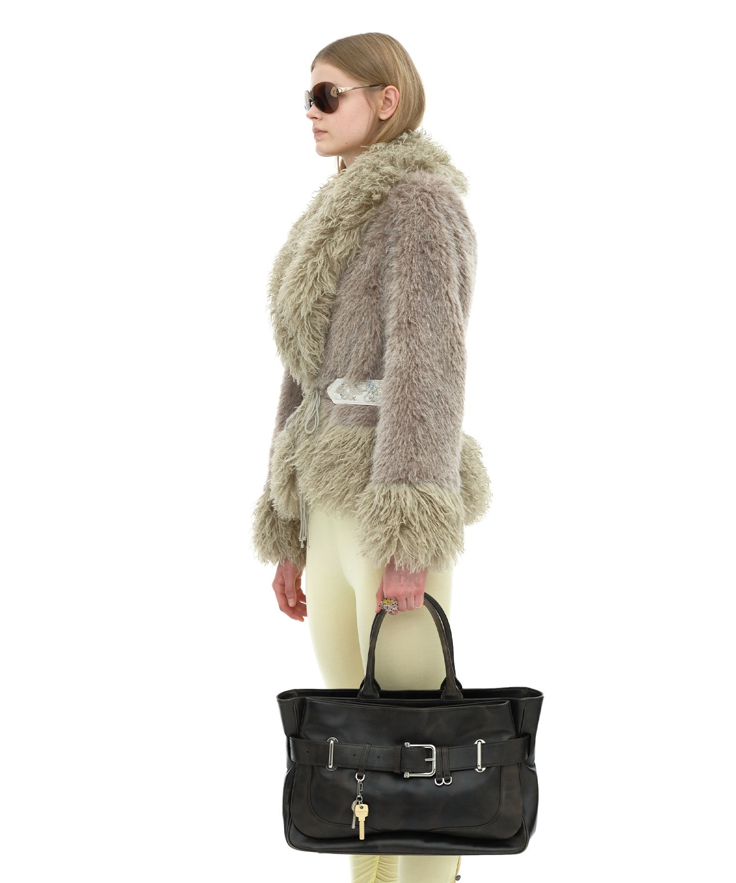 MUSINSA | OSOI TOTE BROCLE [STAIN BROWN]