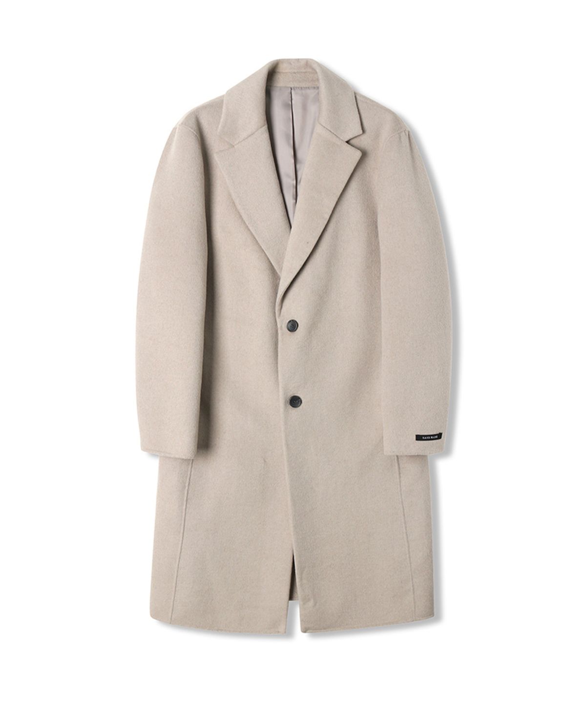 애드호크(ADHOC) 남성 싱글 핸드메이드 코트 (LT-BEIGE) (HAAHC10)