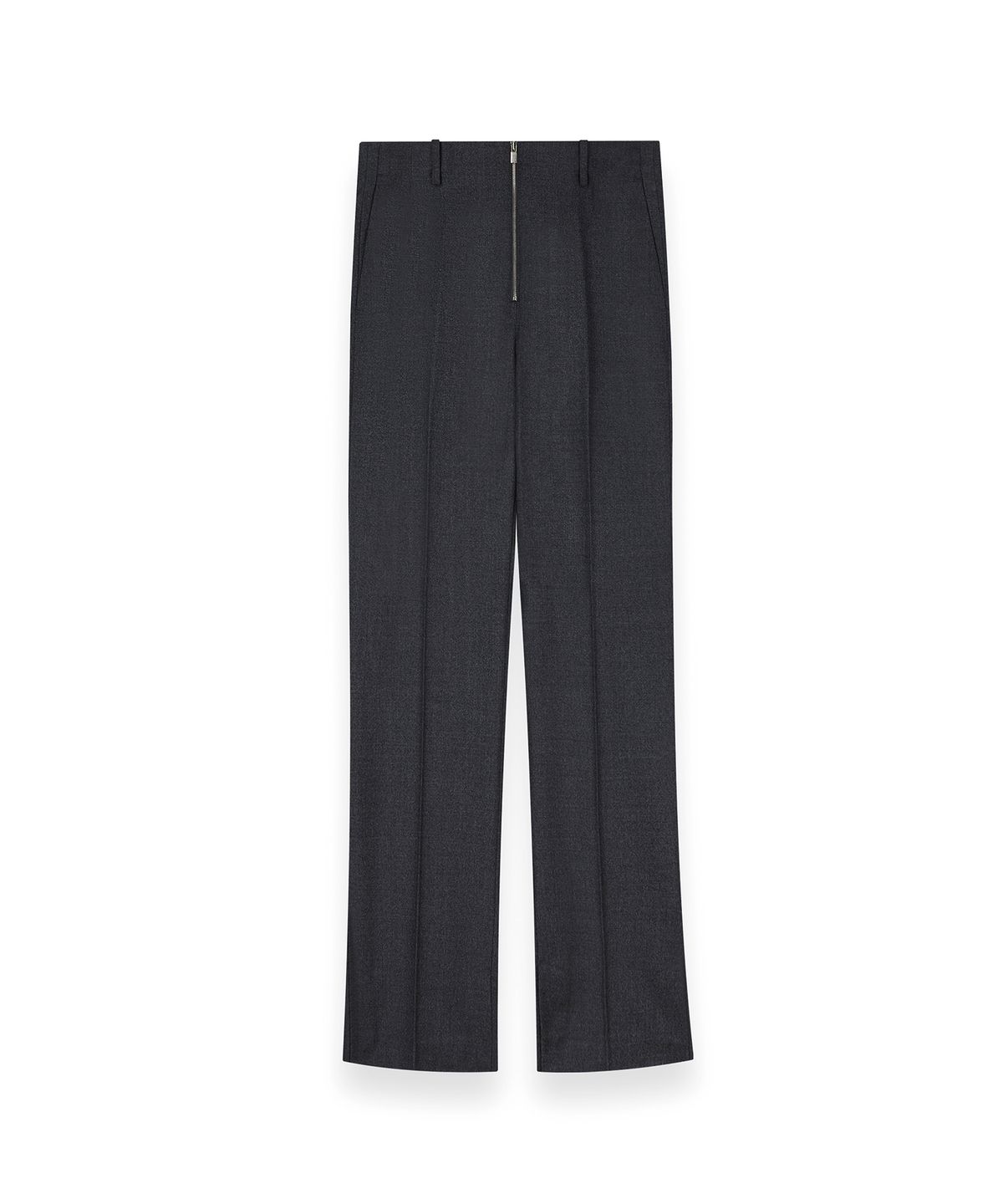 알포(R-4) R-0038 / R4-ZIP WOOL TROUSERS - 2.0(GRAY)