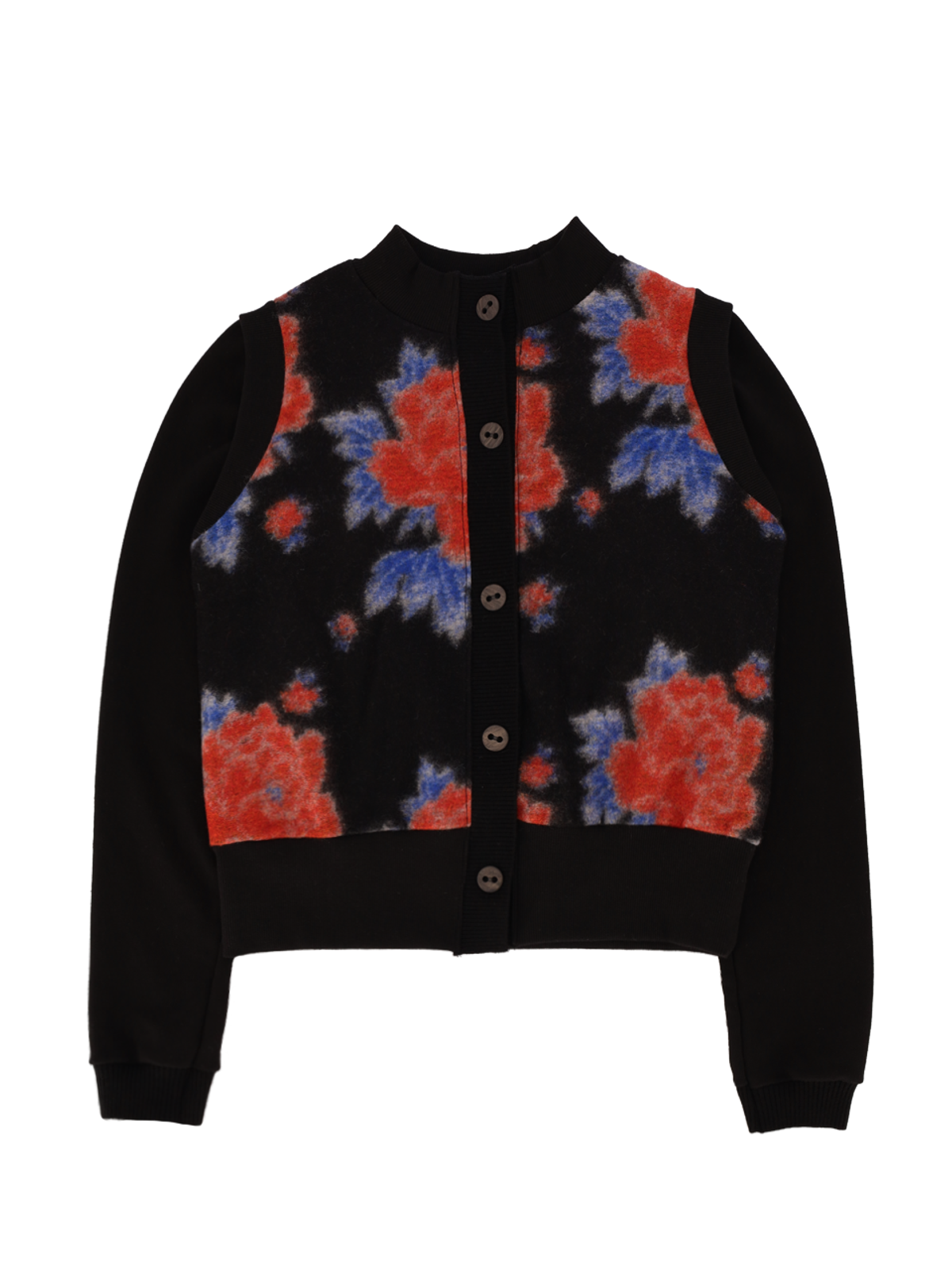 쎄쎄쎄(SETSETSET) VINTAGE FLOWER WOOL KNIT CARDIGAN