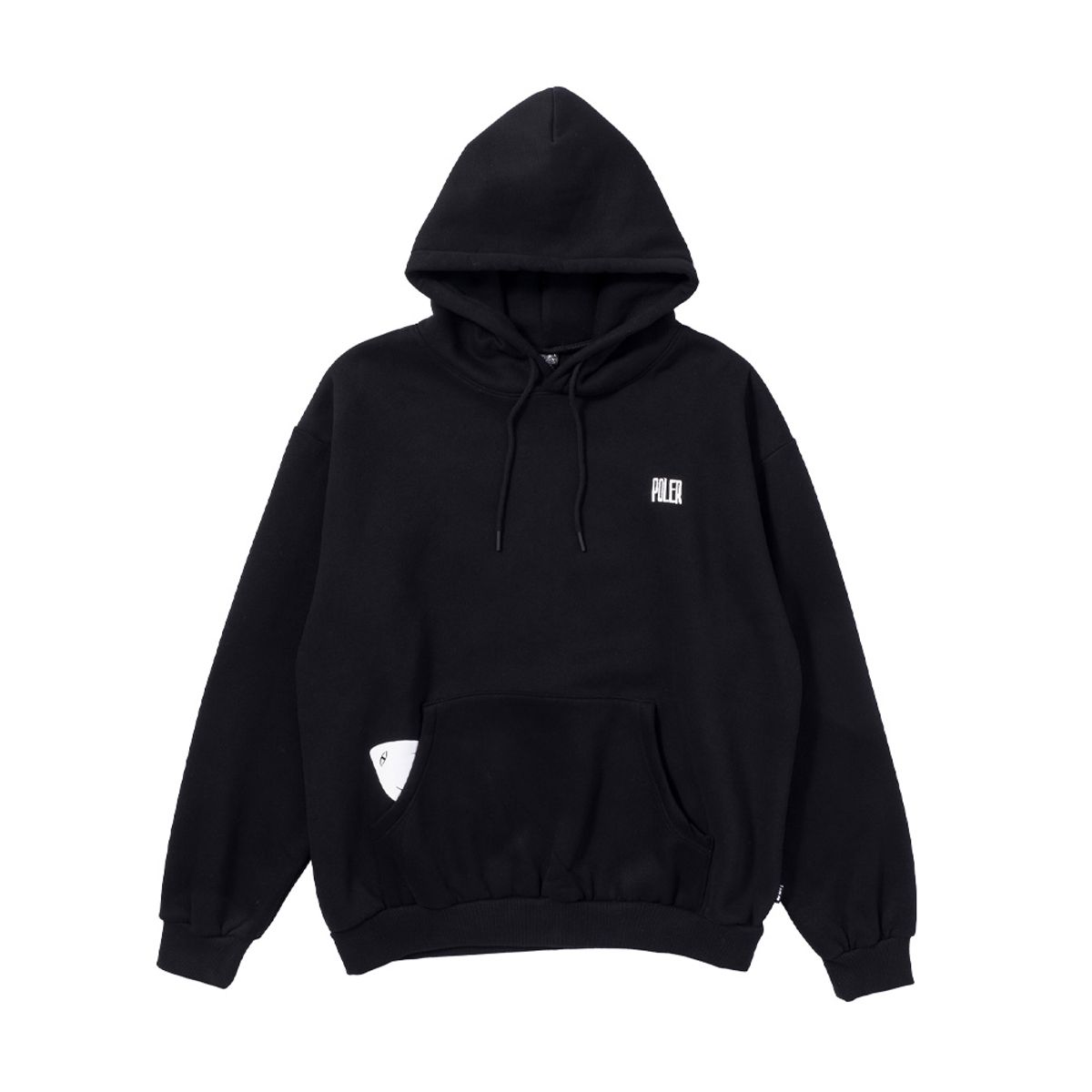 폴러스터프(POLERSTUFF) 타이어드 보이 후드 BLACK
