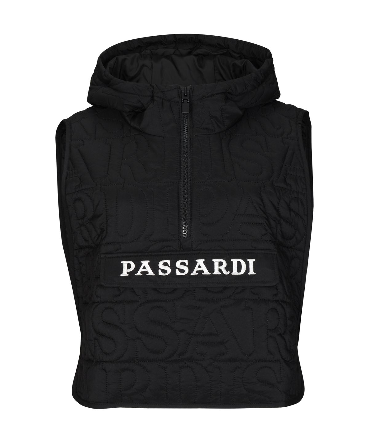 파사디 골프(PASSARDI GOLF) 로고퀼팅 후디드 베스트