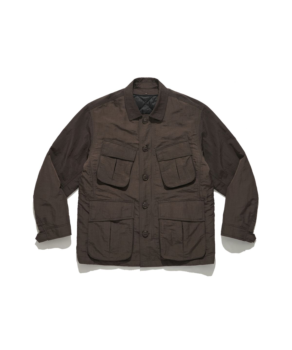 힐리먼트(HELEMENT) 이지 디터쳐블 패딩 자켓 (BROWN)