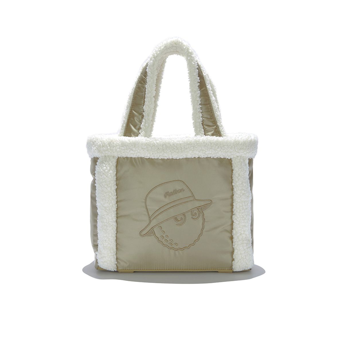 말본 골프(MALBON GOLF) 말본 퀼팅 버킷 토트백 BEIGE (WOMAN)