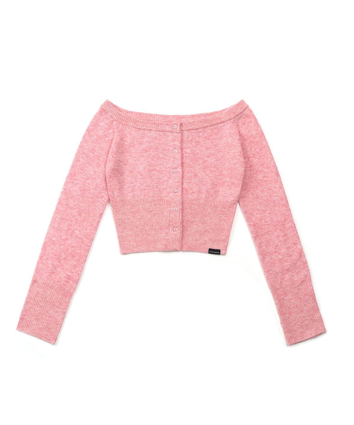 지제뮤지엄(ZIZEMUSEUM) CROP CARDIGAN (PINK)