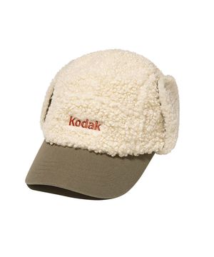 플리스 스냅 트루퍼햇 키즈 IVORY