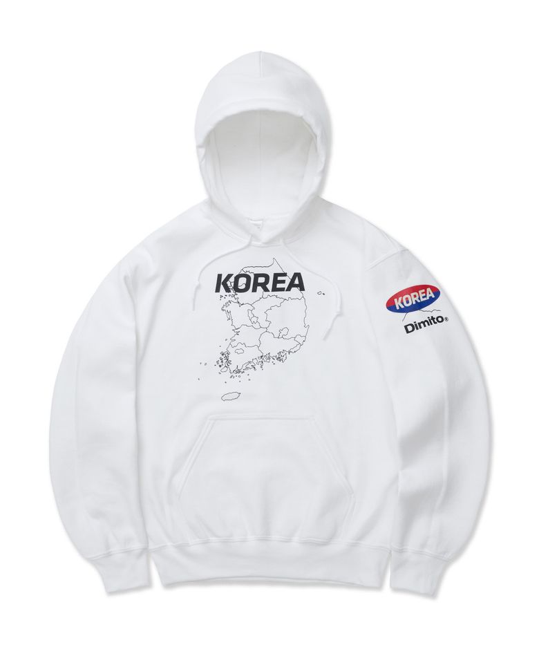 TEAM KOREA REPLICA BOX LOGO HOODIE WHITE