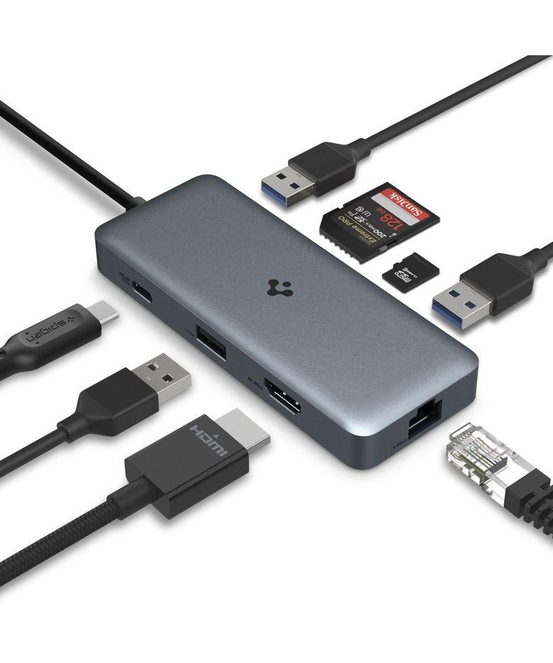8in1 USB C타입 허브 4K 맥북 멀티 허브 PD2402