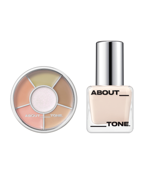 [SET]디자이닝 멀티 팔레트+스킨 레이어 핏 파운데이션