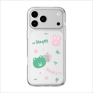 [아이폰17 출시]스프링 봄 테마 디자인 아이폰 시리즈 클리어 젤리 케이스