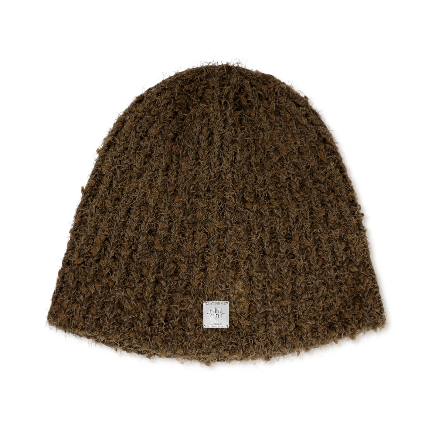【BLACKPURPLE】24FW★ Blight Sqaure Symbol Beanie MUSINSA | BLACK PURPLE Blight Sqaure Symbol Beanie-Cocoa