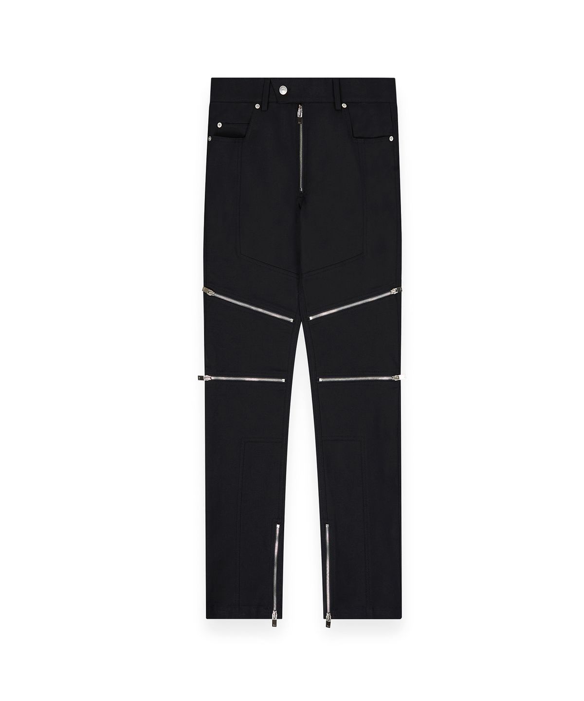 알포(R-4) R-0039 / ZIP BIKER PANTS - 2.0(BLACK)