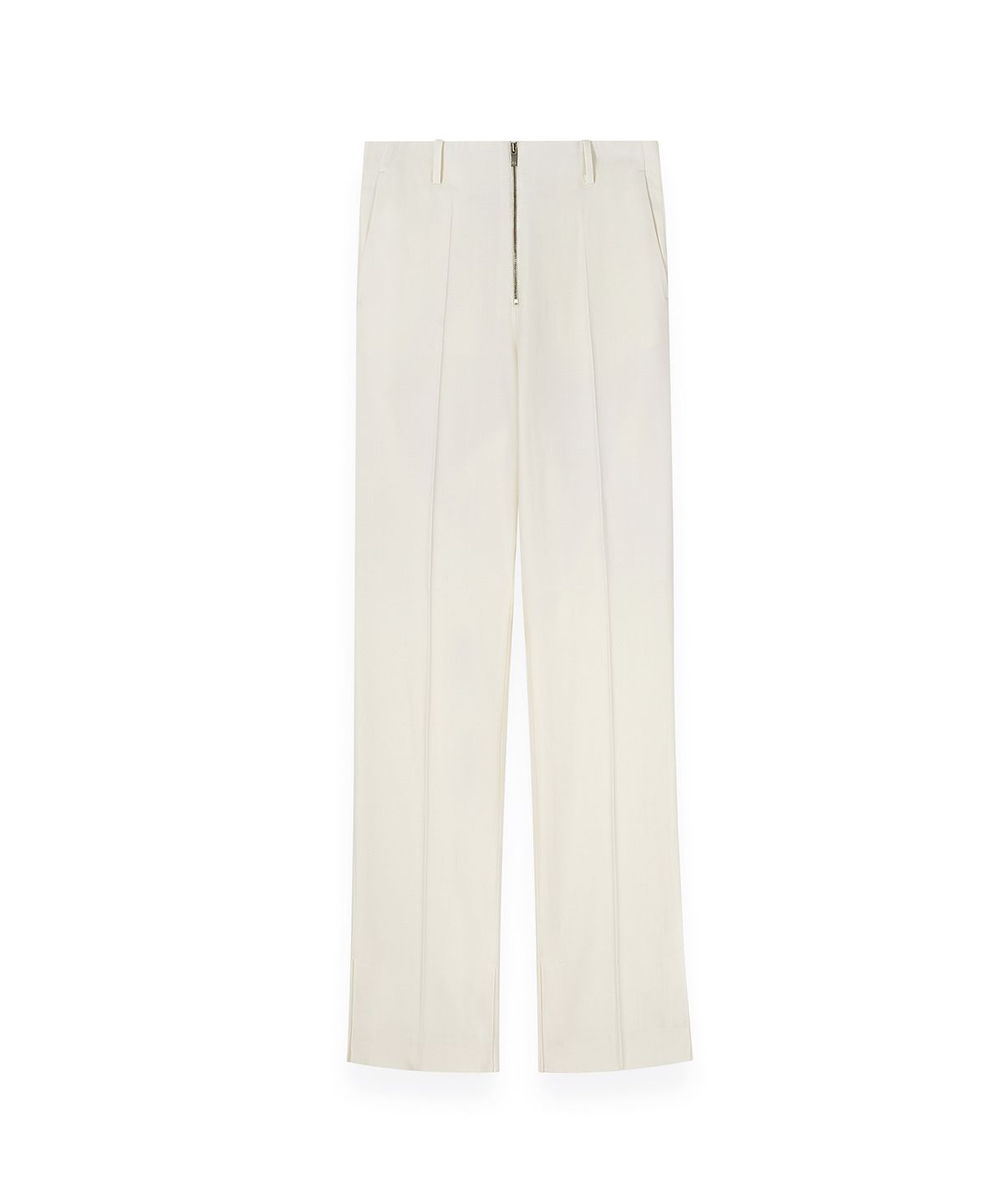 알포(R-4) R-0038 / R4-ZIP WOOL TROUSERS - 2.0(IVORY)