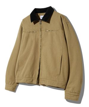 헤비 워크 자켓-베이지
