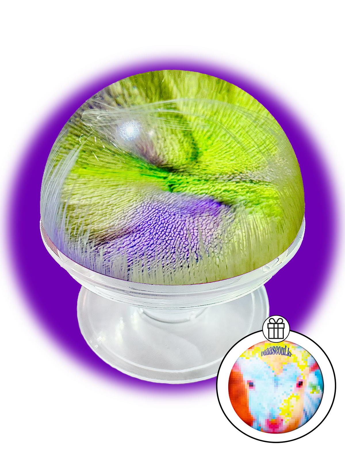 바아(BAAA) [선물옵션][Baaatok] Tropical Milkway_Purple&Green
