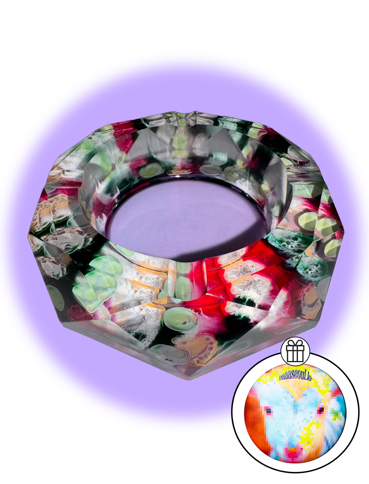 바아(BAAA) [선물옵션][Tray] Sanho In Mars Tray_Purple