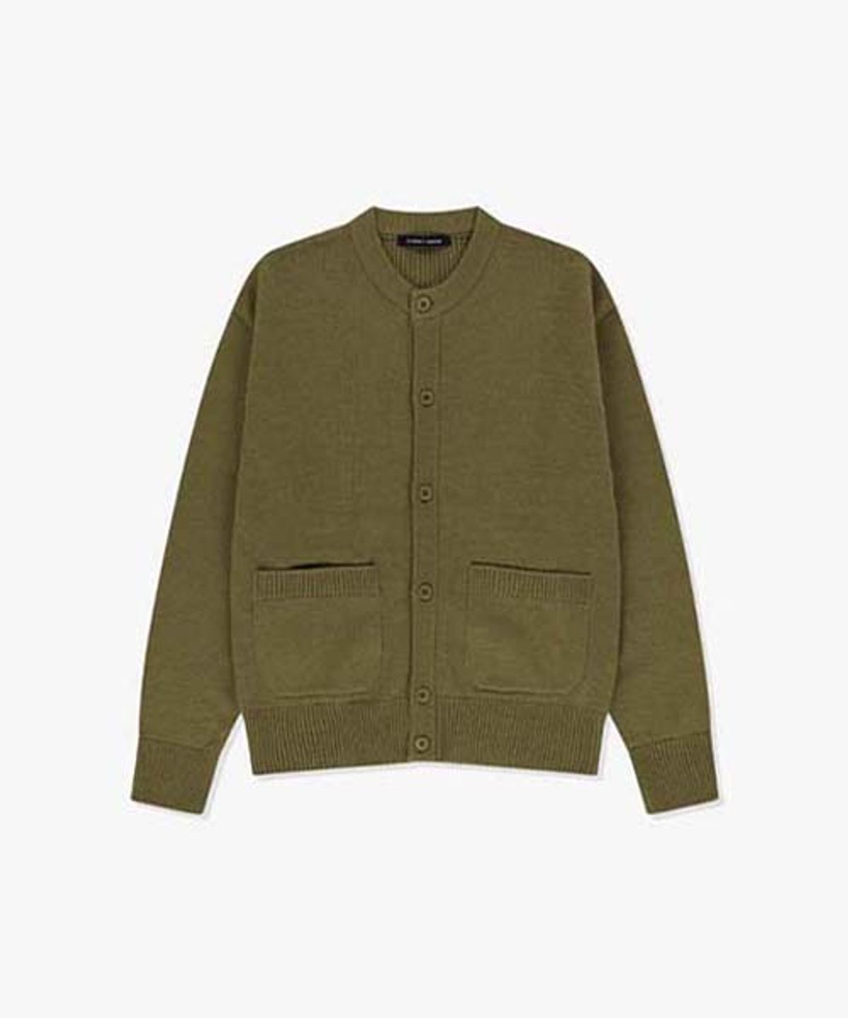 가넷옴므(GARNET HOMME) GCW35501베이지 오버핏 라운드넥 가디건