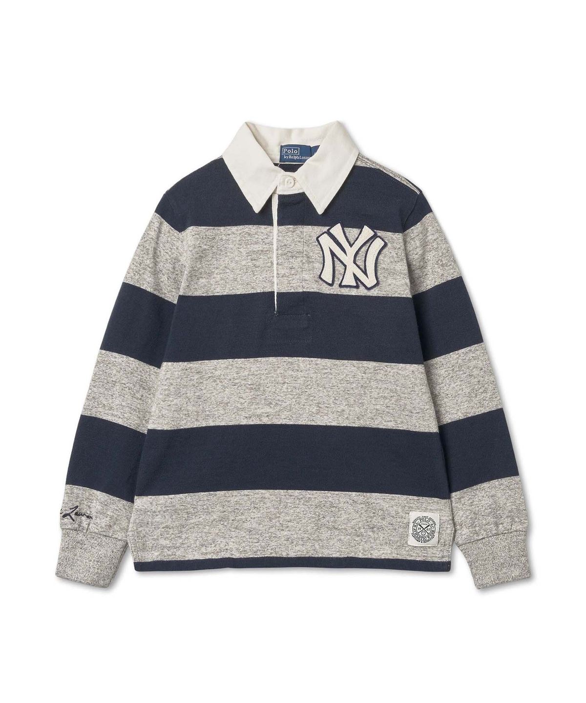 폴로 랄프 로렌 칠드런(POLO RALPH LAUREN CHILDREN) 폴로 랄프 로렌 양키스 럭비 셔츠-네이비410