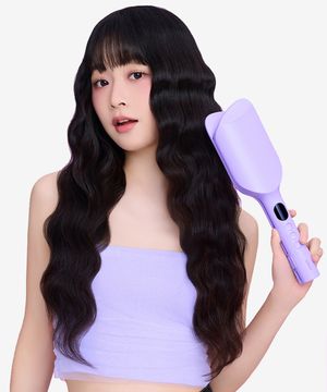 내추럴 프리볼트 34mm 물결 웨이브 고데기 UCI-A3434