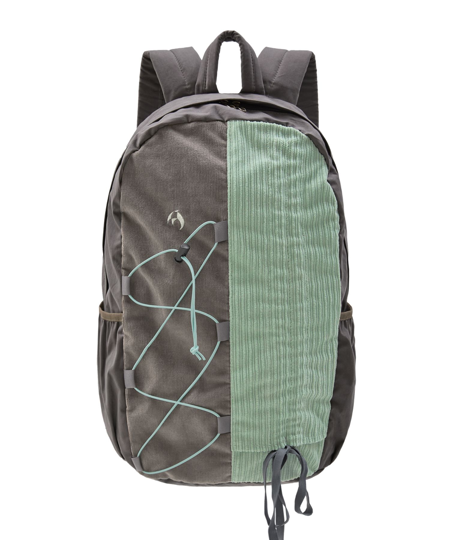Wai Kei ハーフストリングバックパック リュック グレー MUSINSA | WAI KEI Half String Corduroy Backpack Grey