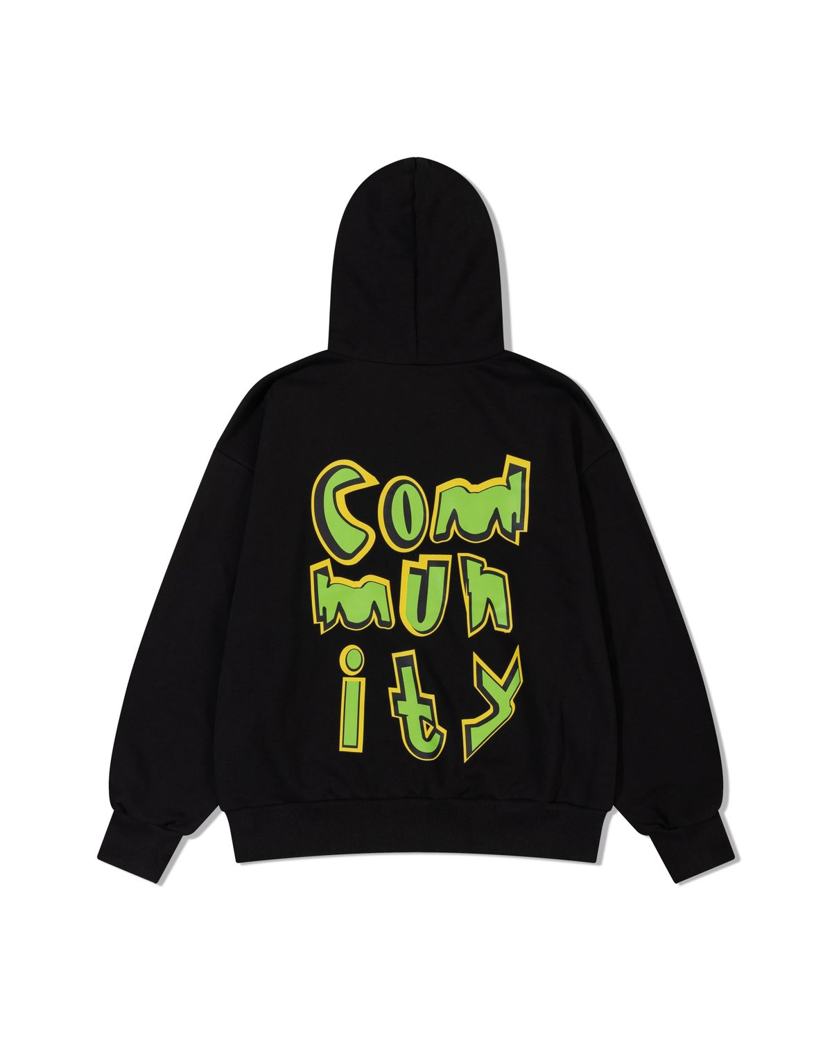 커뮤니티클럽(COMMUNITY CLUB) COMPLEXITY HOODIE Black