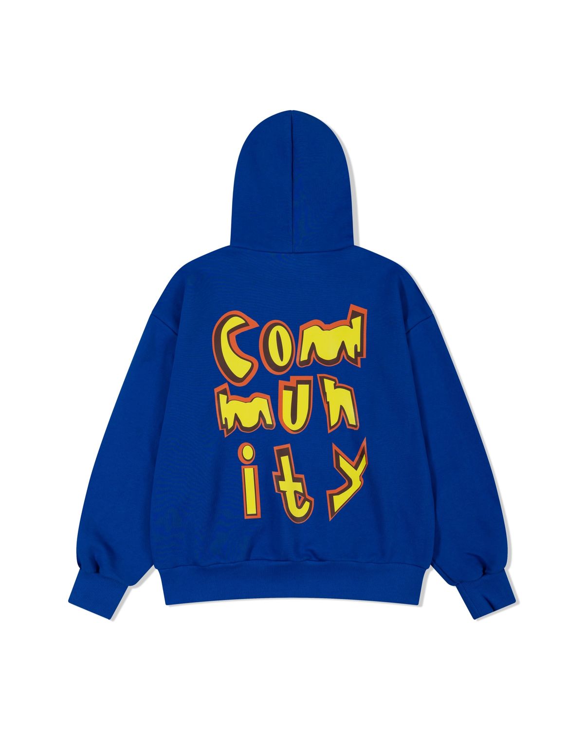커뮤니티클럽(COMMUNITY CLUB) COMPLEXITY HOODIE Blue