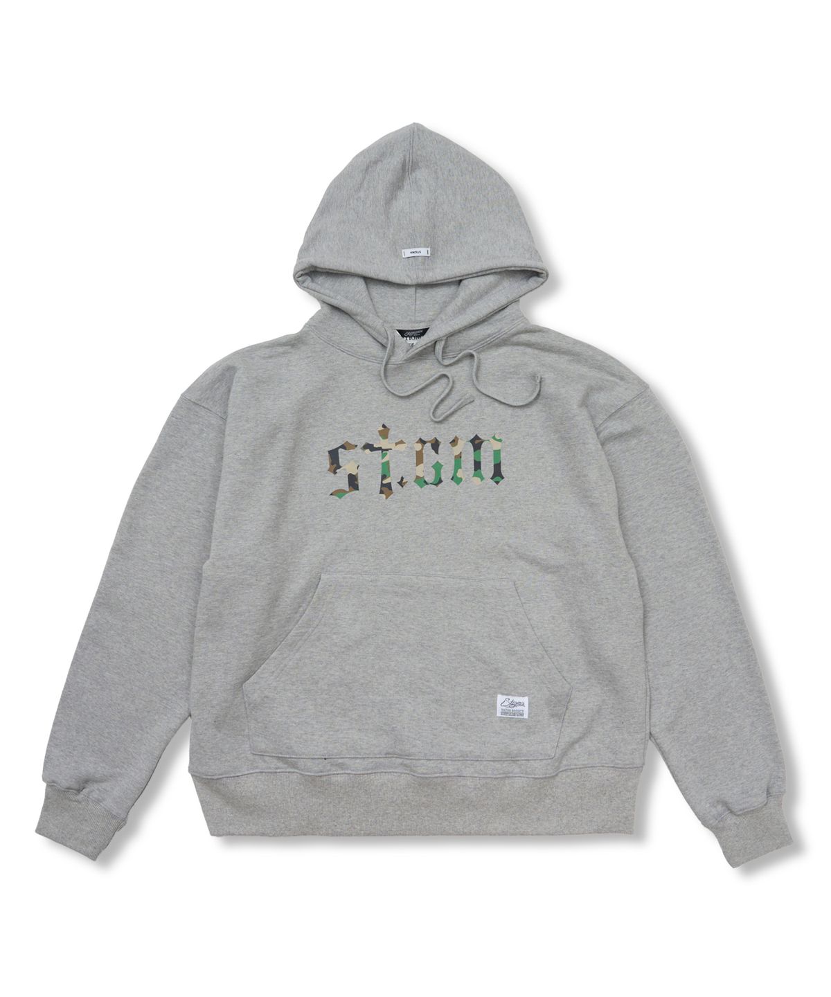 스티그마(STIGMA) Camouflage STGM Oversized Hoodie Melange
