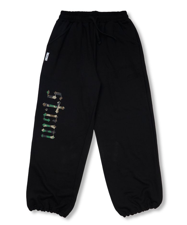 Camouflage STGM Wide Jogger Pants Black