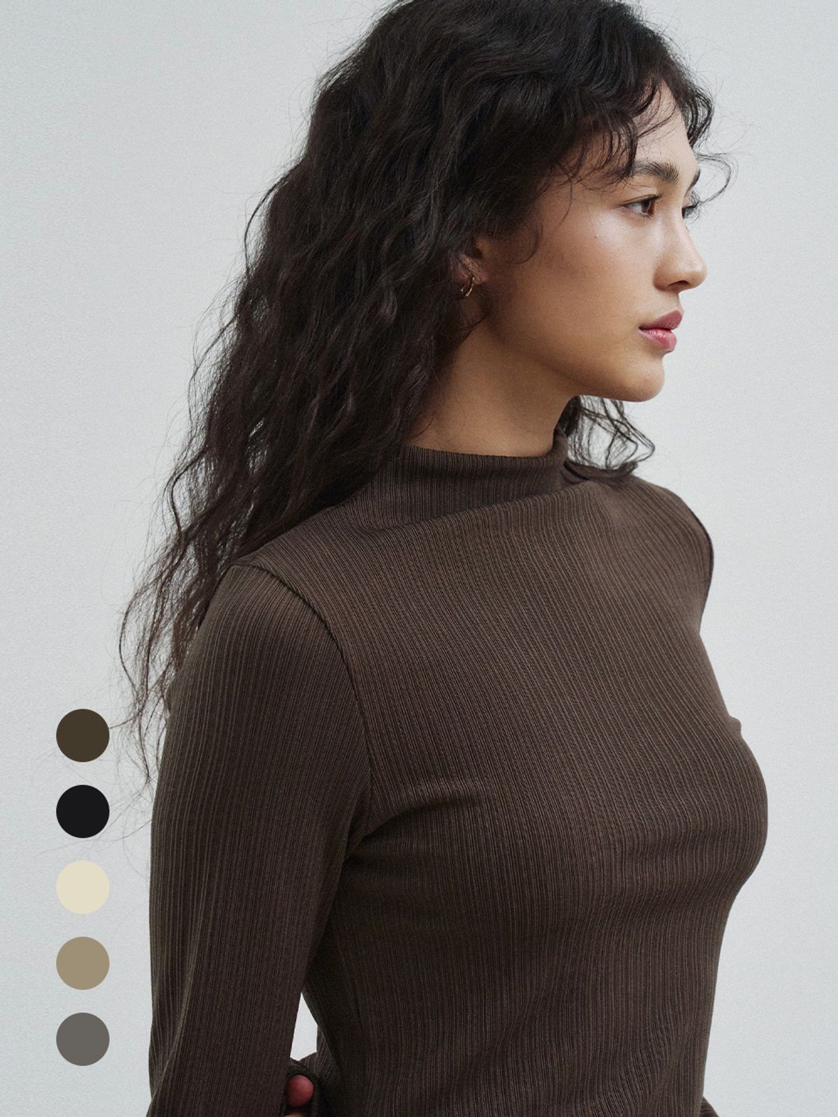 웨이브유니온(WAVE UNION) Plica Long sleeved T-shirt (5color)