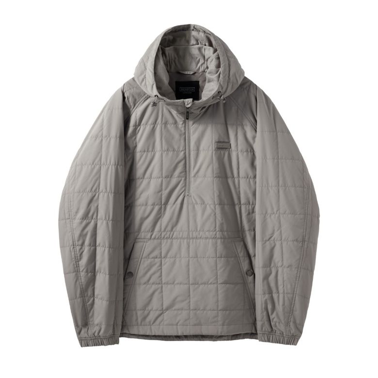 EXPLORE QUILTED ANORAK - MOCHA (P244UPD132)