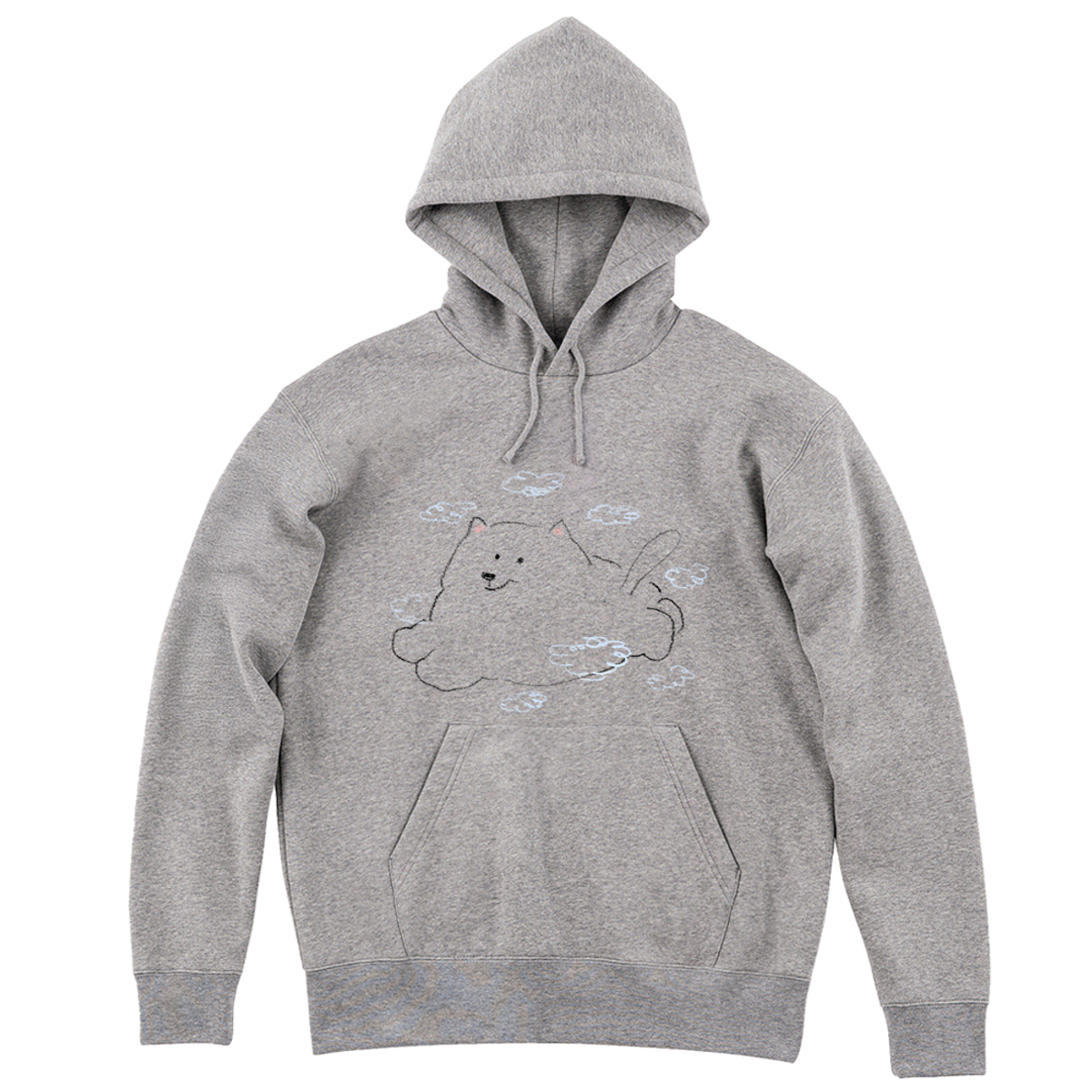 어썸어스(AWESOMEUS) PUPPY WITH CLOUD HOODIE_4 COLOR