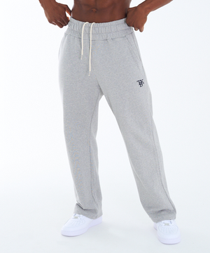 TBK 와이드 밴딩 팬츠 멜란지