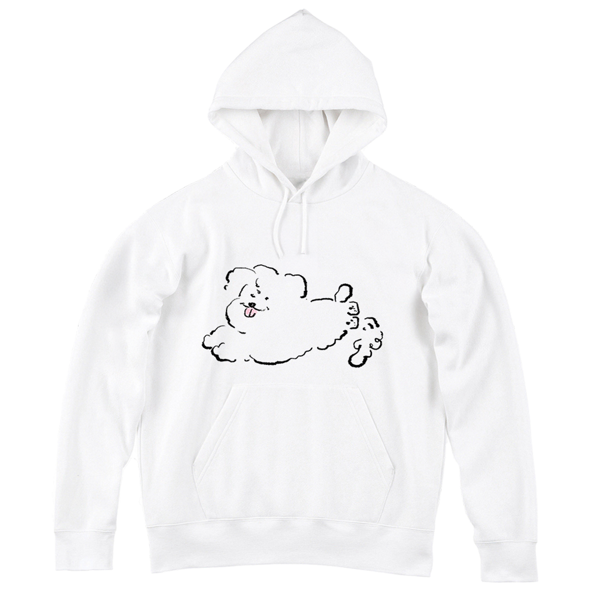 어썸어스(AWESOMEUS) 메롱하는 강아지 HOODIE_4 COLOR