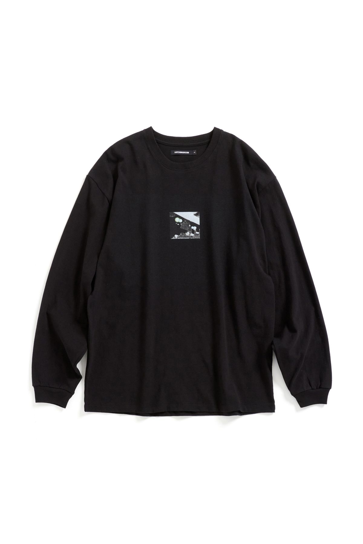 해칭룸(HATCHINGROOM) Flash Cat Tee Black